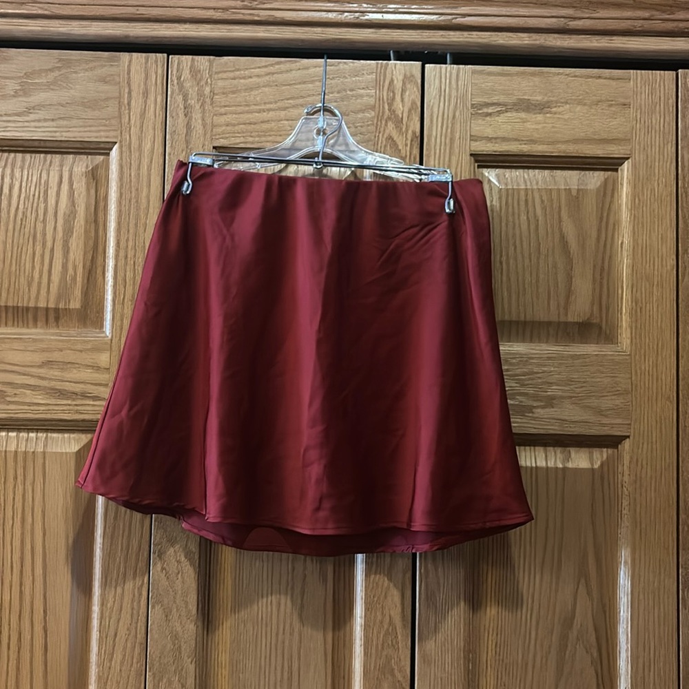 Forever 21 Maroon Skirt